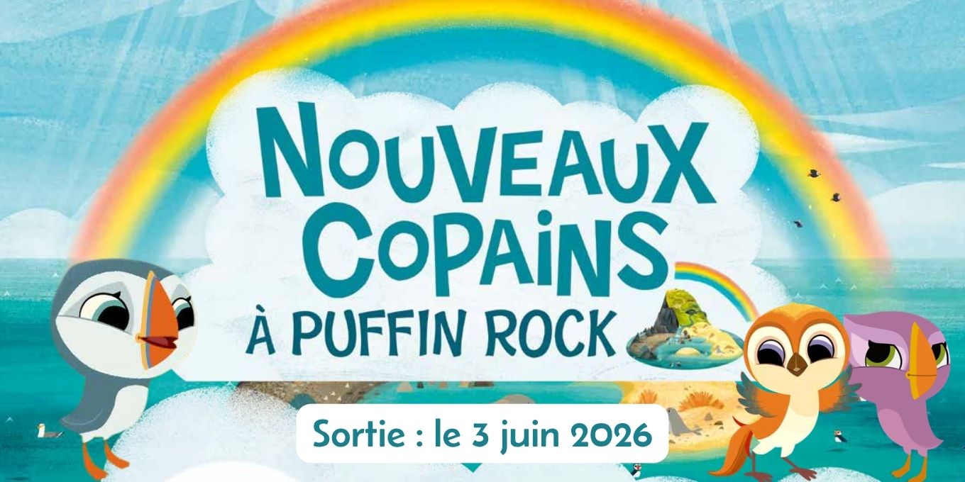 La LPO partenaire du film d’animation Nouveaux Copains à Puffin Rock